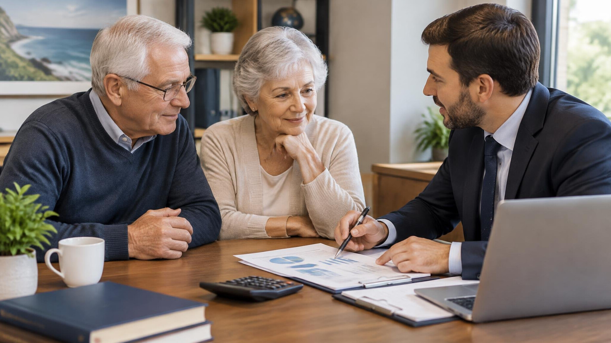 retirement planning meeting
