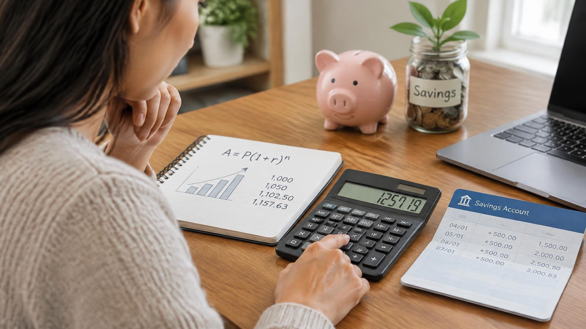 calculator with numbers