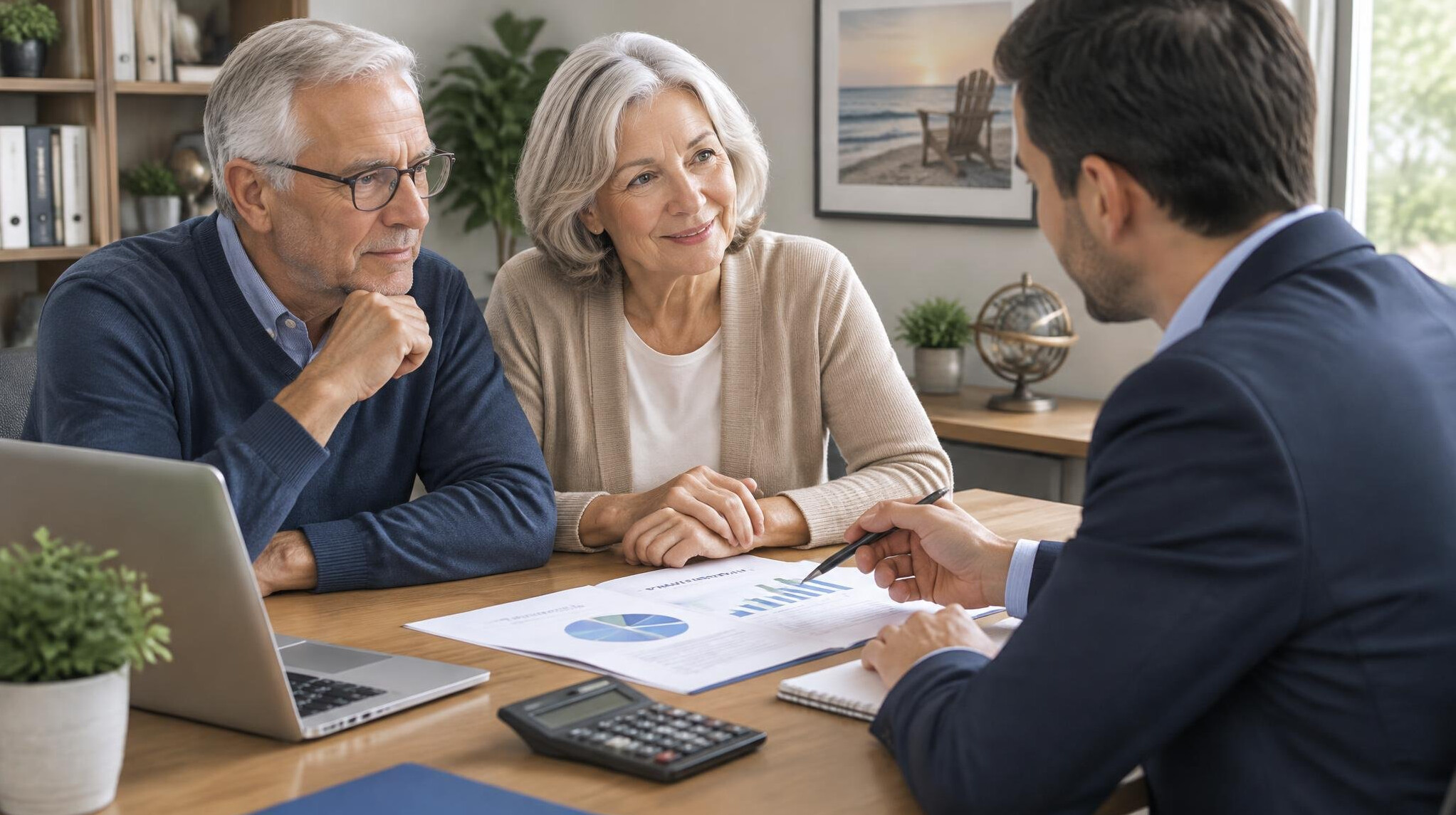 retirement planning meeting